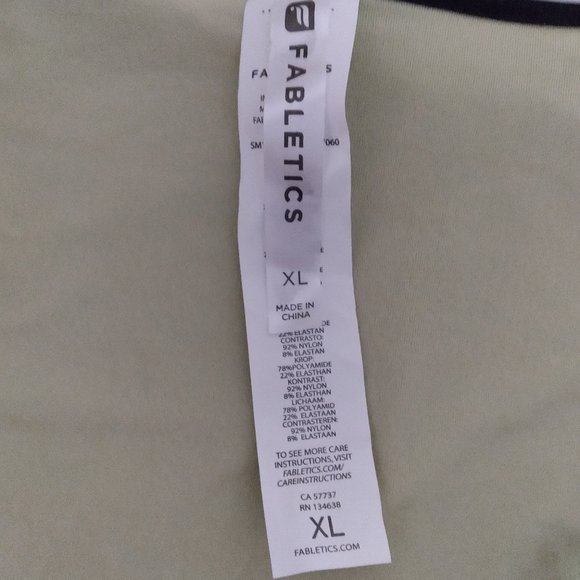 Fabletics Teal Turquoise Swim Bikini - Picture 6 of 9